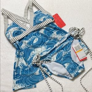 Gossip Tankini Swimsuit Set